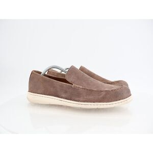 Born Men's Thaton Loafer Brown Tan Suede Slip On Shoes Comfy Casual Size 11.5M